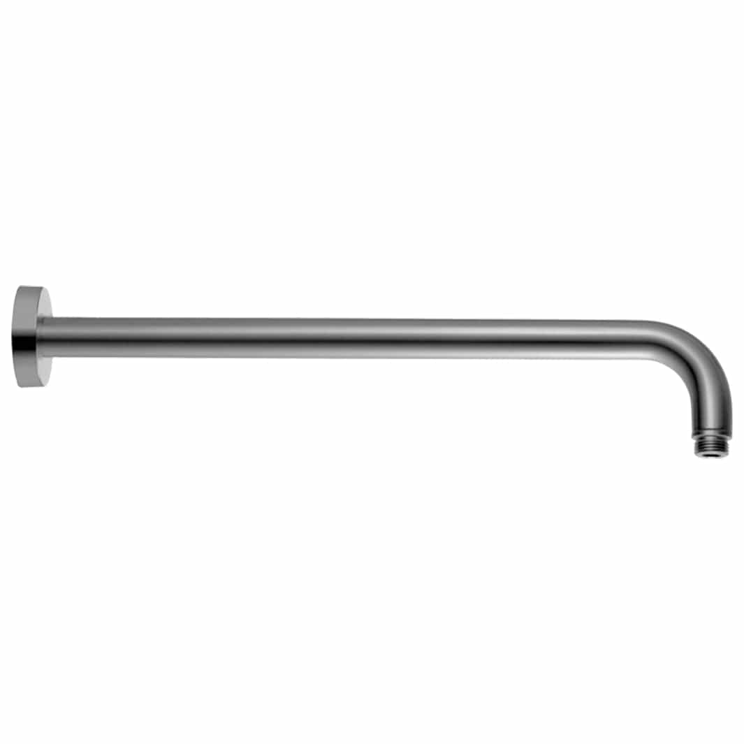 Tapwell ZSOF034 Veggutløp 40cm Brushed black chrome Tapwell Dusjtilbehør TA-9423024