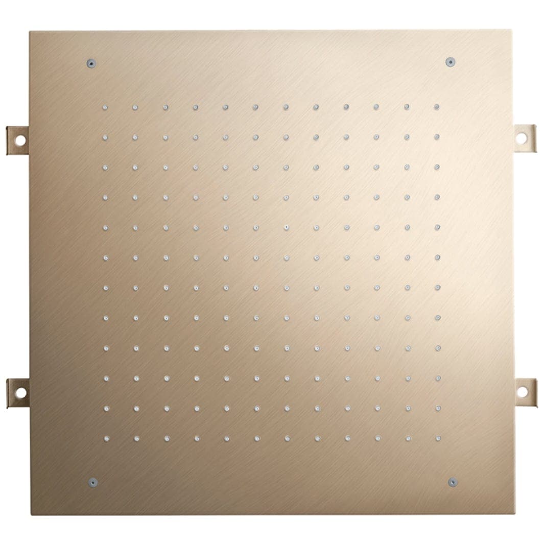 Tapwell ZSOF094 Taksil 430x430mm for innfelling i tak Brushed nickel Tapwell Dusjtilbehør TA-9423009