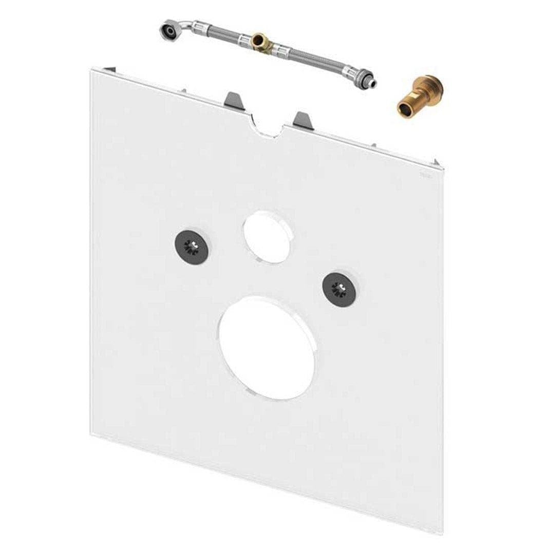 TECElux Wc Terminal Nedre Glassplate Hvit / V&B ViClean-U dusjtoalett Tece Innbyggingssisterne TE-6122409