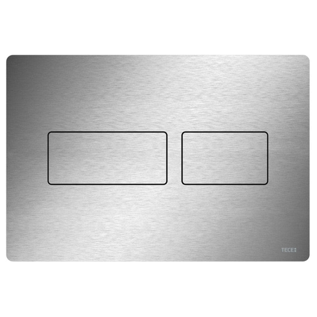 TECEsolid Betjeningsplate Børstet rustfri Børstet stål Tece Betjeningsplate og trykknapper TE-6122644
