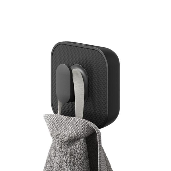 Tiger Carv Stor Krok - kan limes Svart matt Tiger Knagger CO-T800244