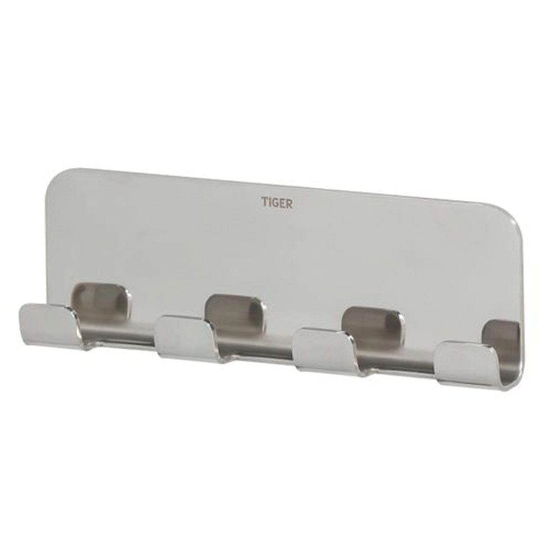 Tiger Colar krokrekke blankpolert Krom Tiger Knagger CO-T314733