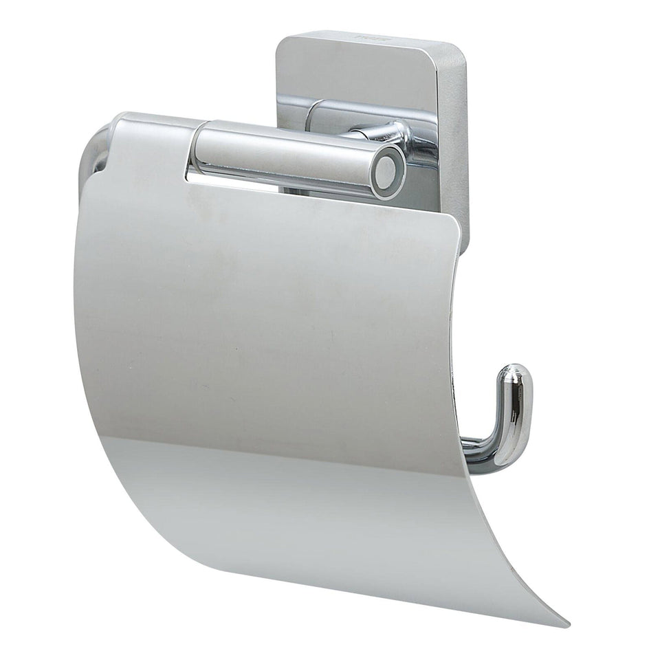 Tiger Onu toalettpapirholder med lokk krom Krom Tiger Toalettrullholder CO-T319133