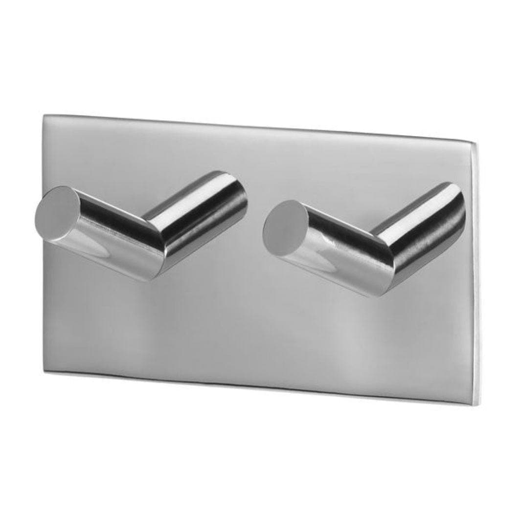 Tiger Square dobbel krok selvklebende Krom Tiger Knagger CO-1509630346