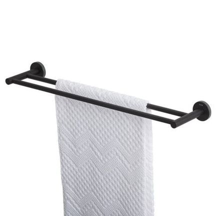 Tiger Urban håndklestang 60 dobbel matt sort Svart matt Tiger Håndkleholder CO-1316230746