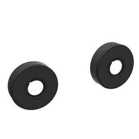 Vikingbad Dekkskive Svart Matt 2stk (Rosett)