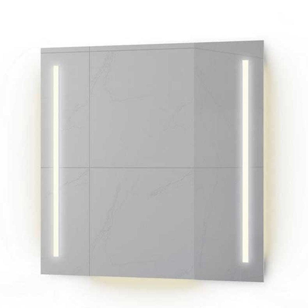 VikingBad Ida Speil m/LED og Stikkontakt 80cm VikingBad Baderomsspeil VB-111536