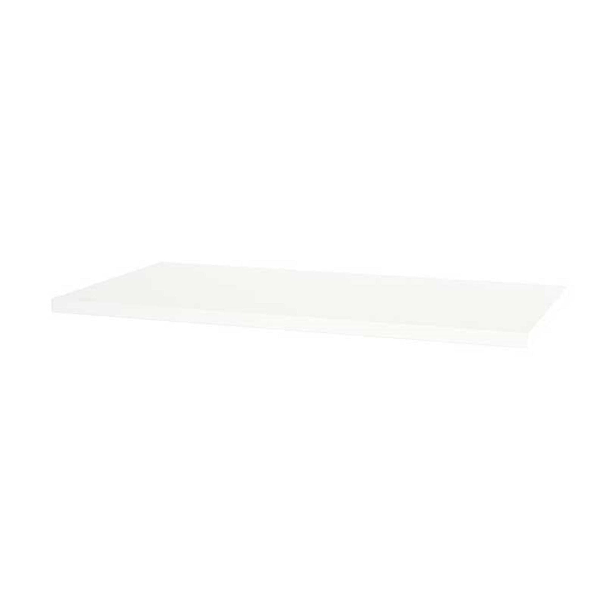 VikingBad MDF Benkeplate PVC for bolleservant Hvit matt / 60cm VikingBad Benkeplate bad VB-000838-07