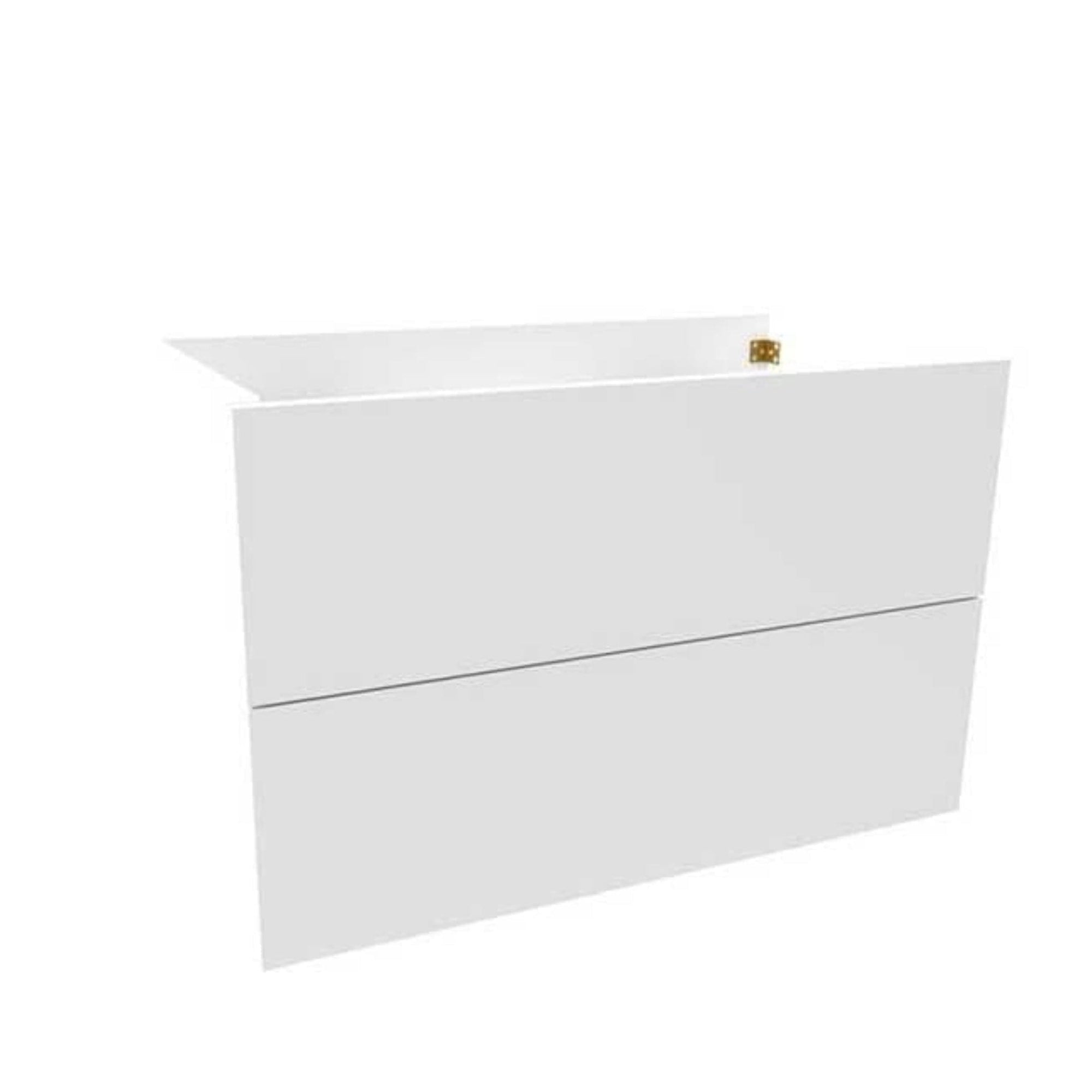 VikingBad MIE D39 Slim Servantskap Slett B50-90cm Hvit høyglans / 90cm VikingBad Servantskap VB-113541