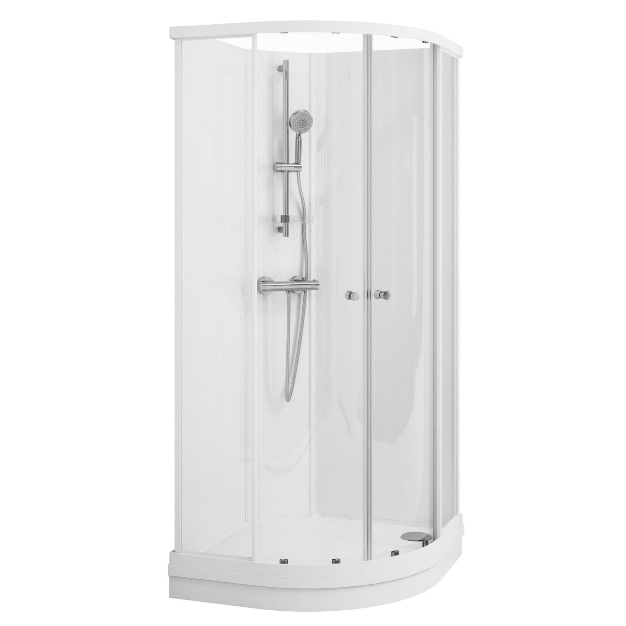 VikingBad Sofia Dusjkabinett Buet H210cm VikingBad Dusjkabinett