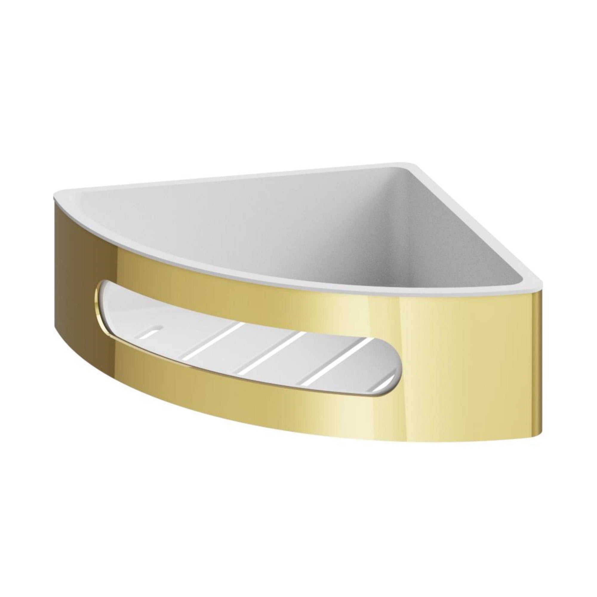 VikingBad Tara Dusjhylle Hjørne Gull VikingBad Dusjhylle VB-011199-03