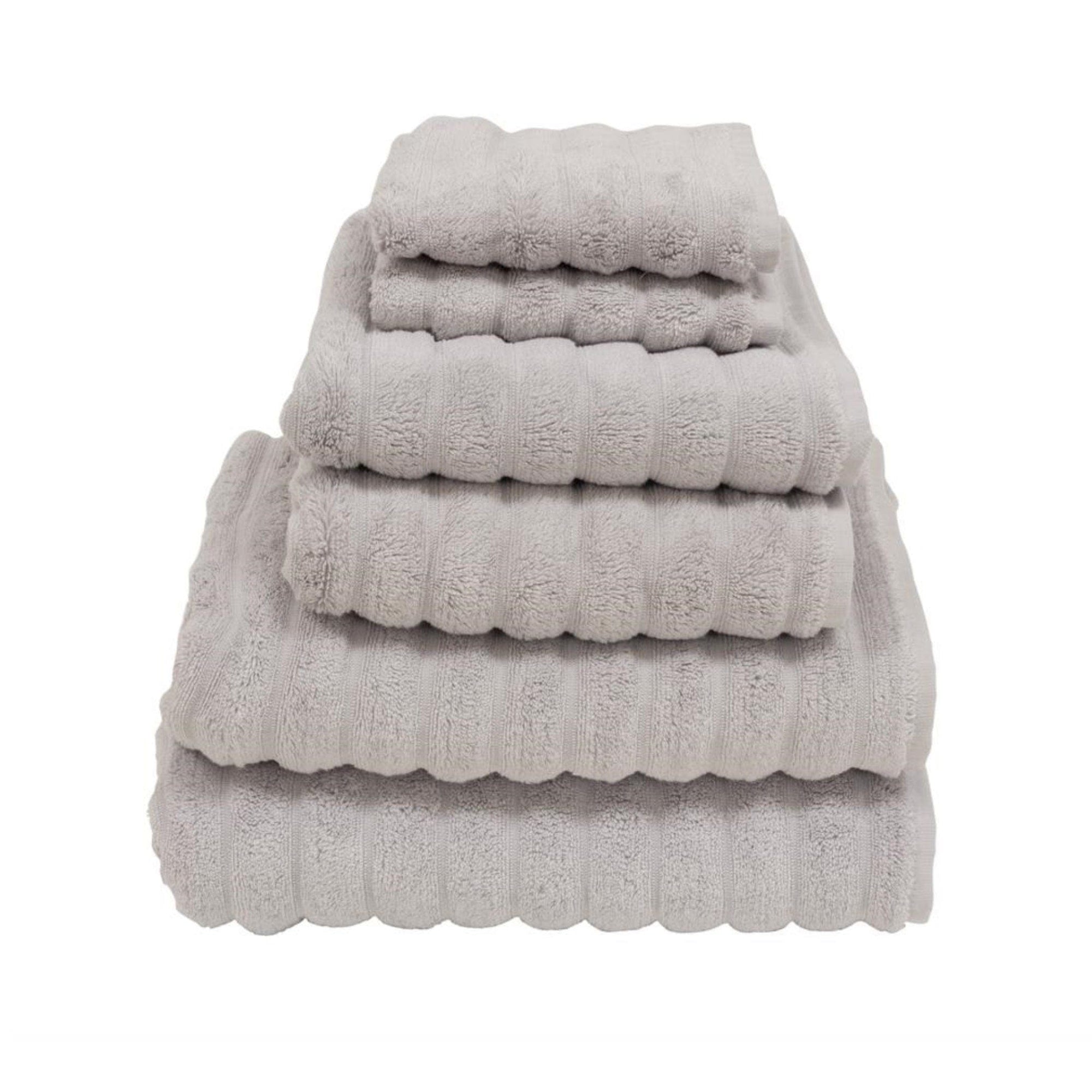 VikingBad Ultramyk Håndkleklut 30x30cm - 4stk pr pakke Lys grå VikingBad Håndklær VB-113120