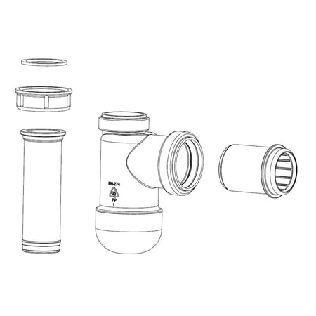 VikingBad vannlås 32/40mm PRELOC 200