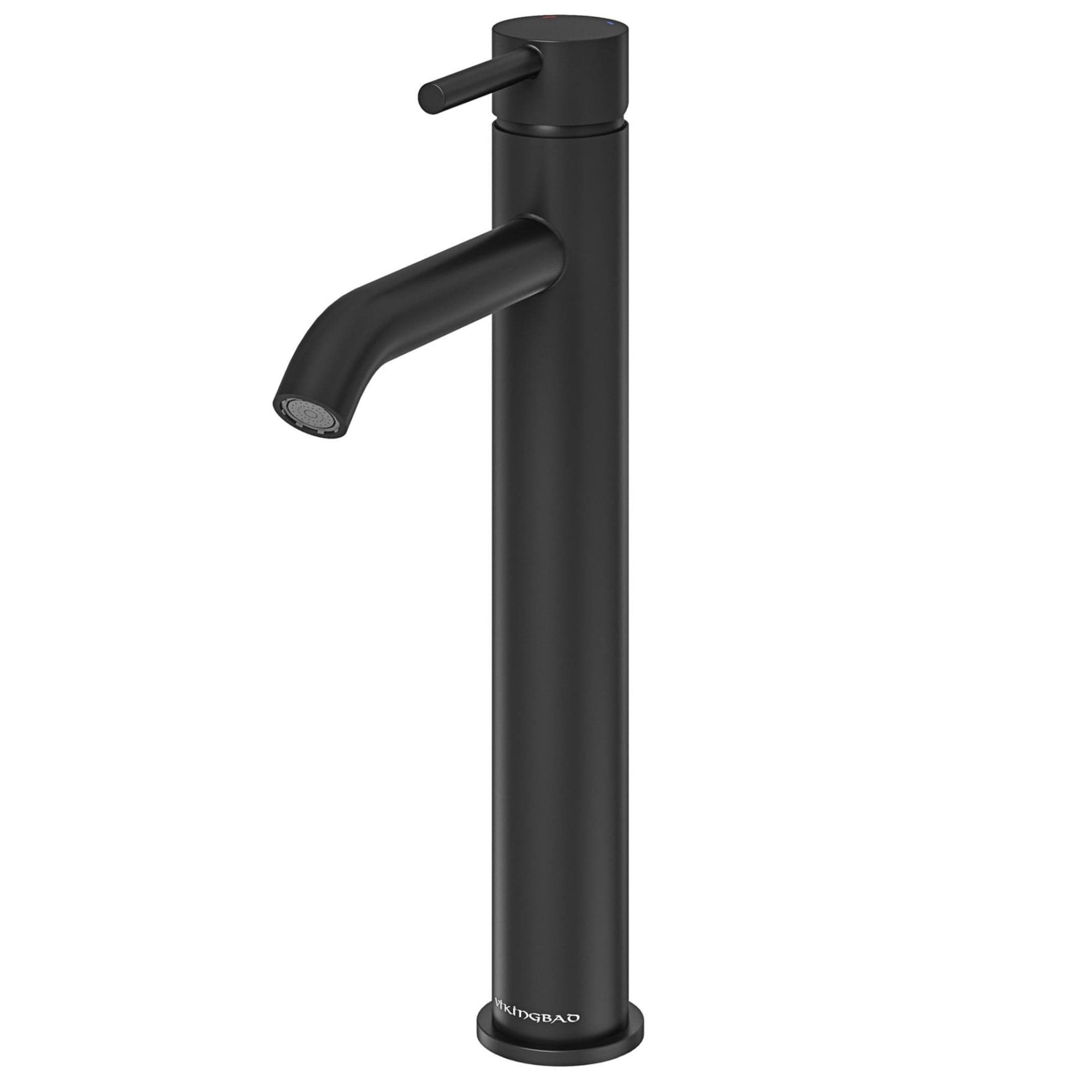 VikingBad Veni Høy Servantbatteri H327mm Svart matt VikingBad Servantbatteri VB-005733-02