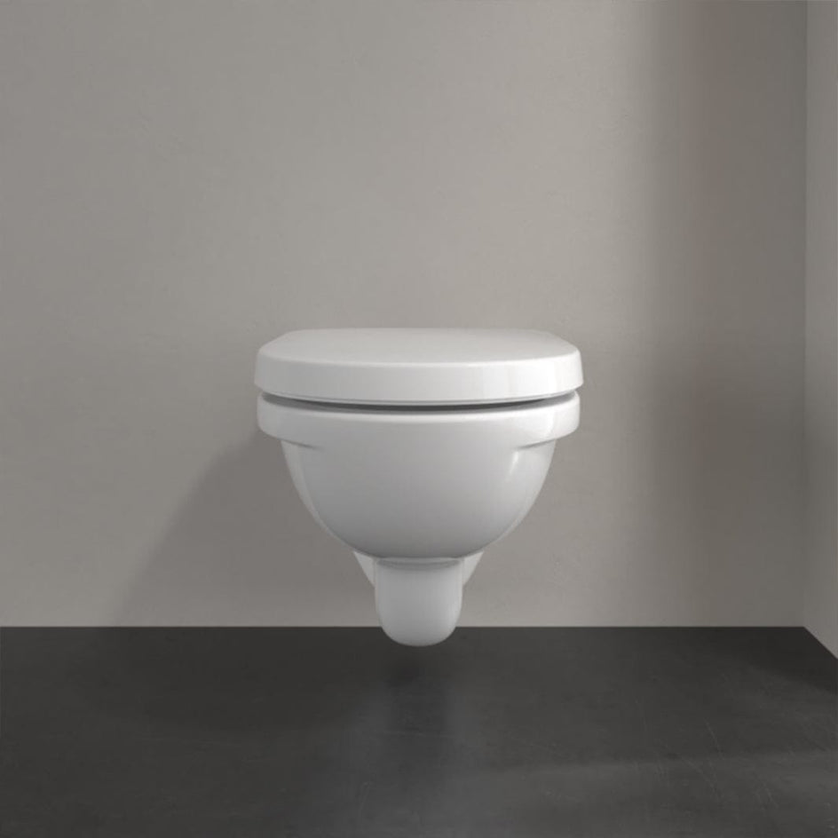 Villeroy & Boch O.novo Toalettpakke - veggskål og sete Villeroy & Boch Vegghengt toalett VIL-6023633
