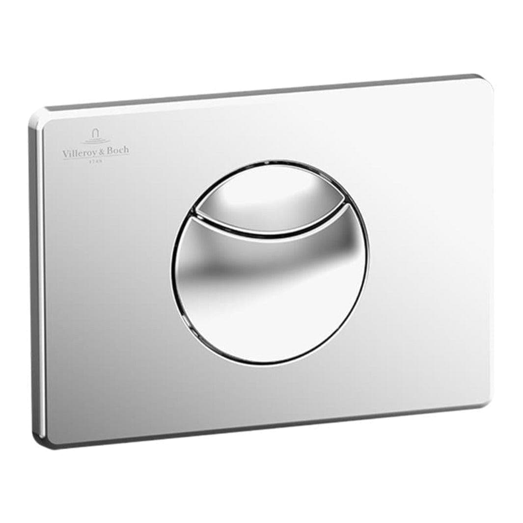 Villeroy & Boch ViConnect E100 Trykkplate Krom Villeroy & Boch Betjeningsplate og trykknapper VIL-6025999