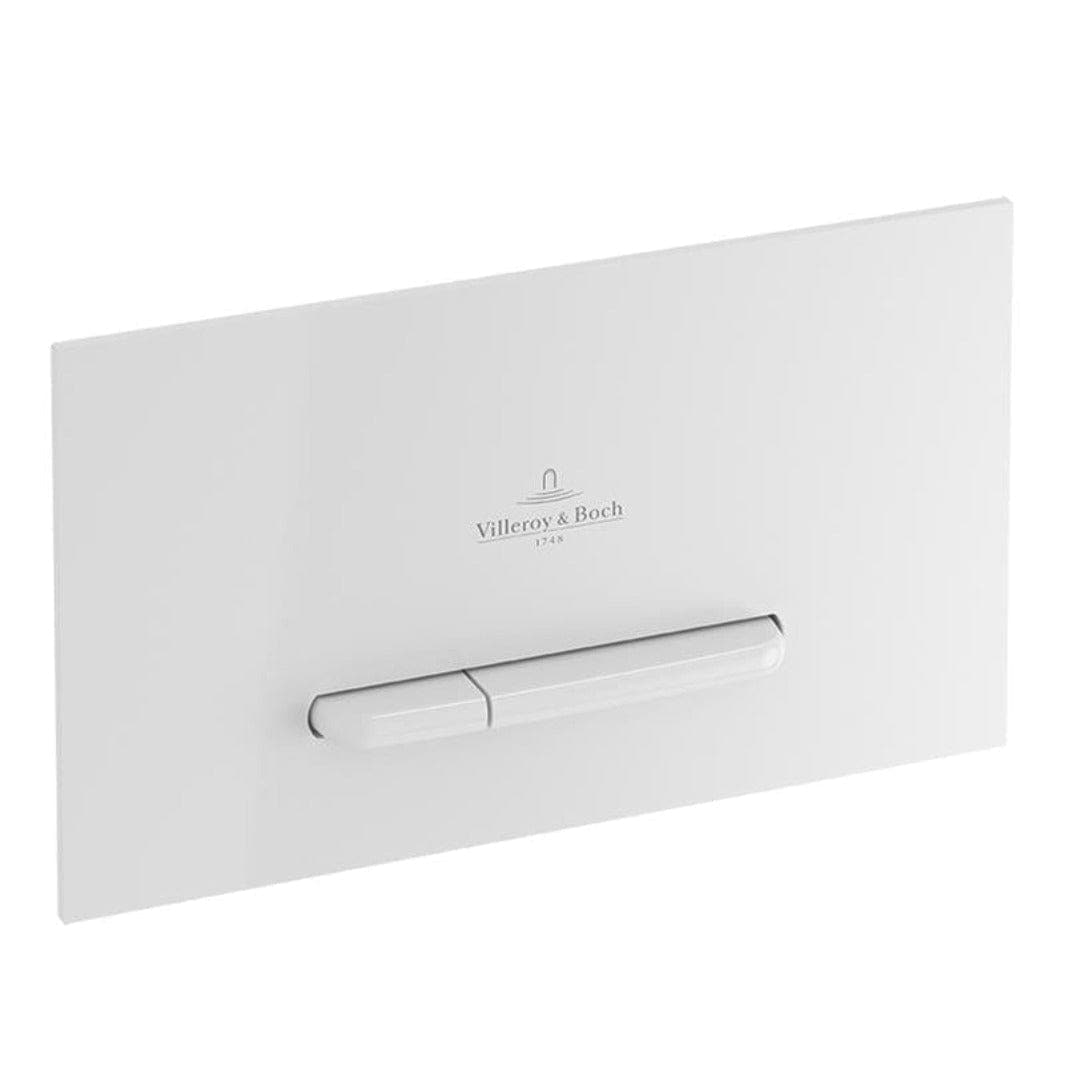 Villeroy & Boch ViConnect E300 Trykkplate Hvit / Hvit Villeroy & Boch Betjeningsplate og trykknapper VIL-6026011