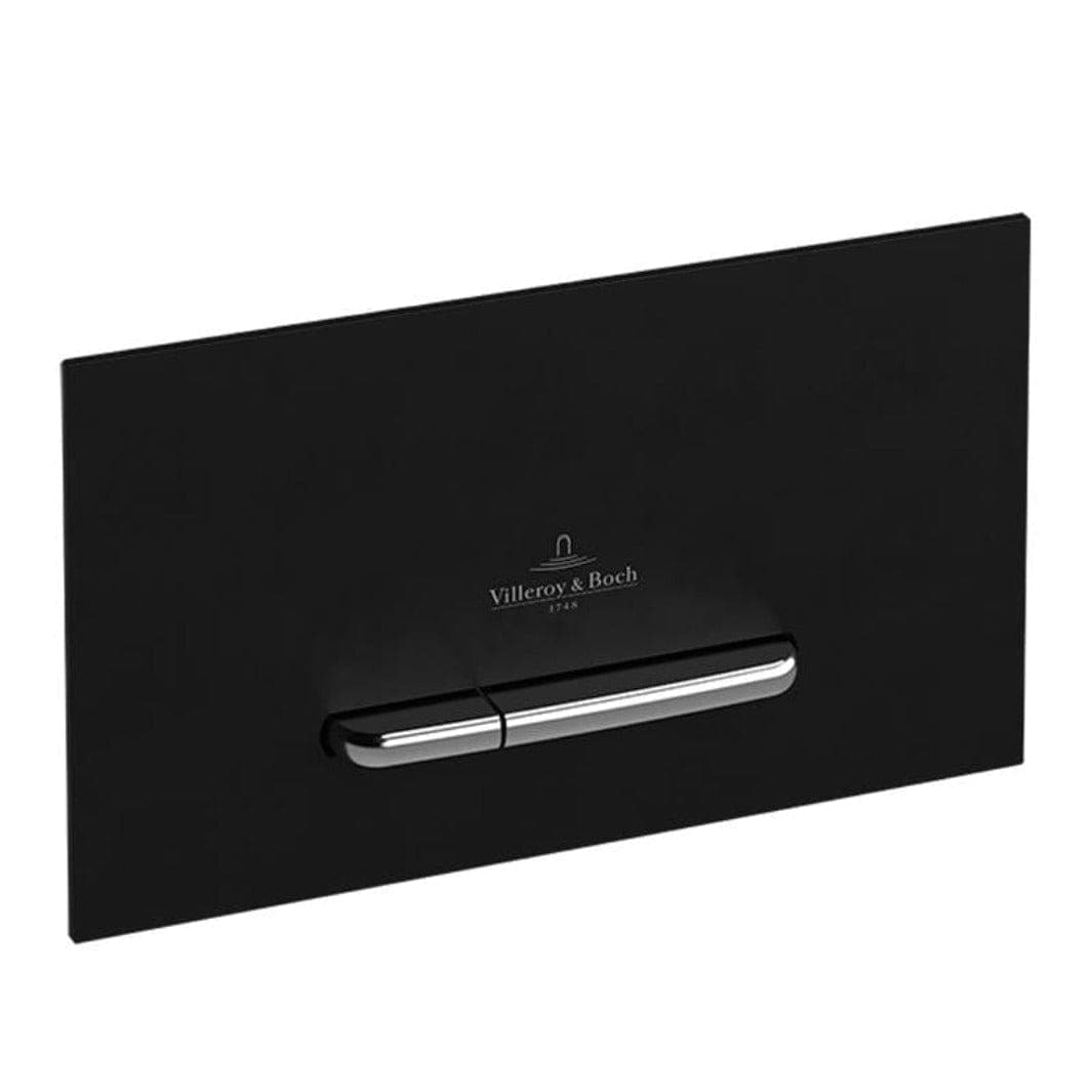 Villeroy & Boch ViConnect E300 Trykkplate Svart matt / Matt krom Villeroy & Boch Betjeningsplate og trykknapper VIL-6026015